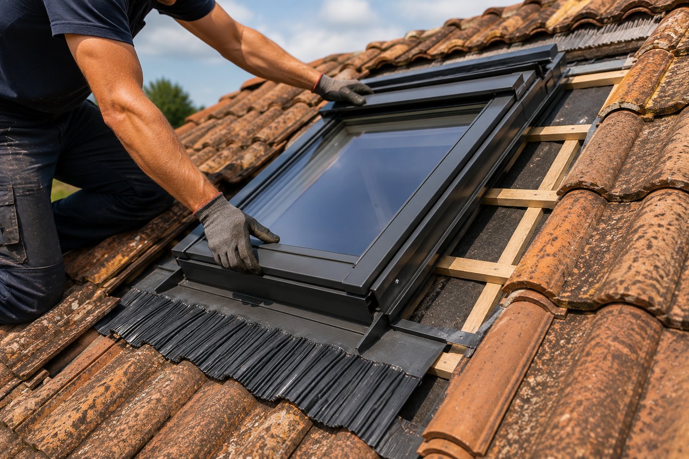 Installation et remplacement de Velux — Couvreur Rénov Habitat 77, Pringy